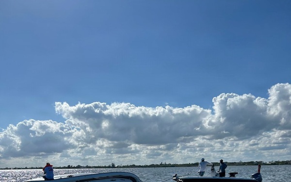 Coast Guard rescues boater from capsized vessel near Port Canaveral