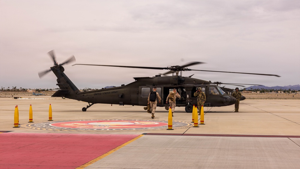 Maj. Gen. Gardner Yuma sector site visit