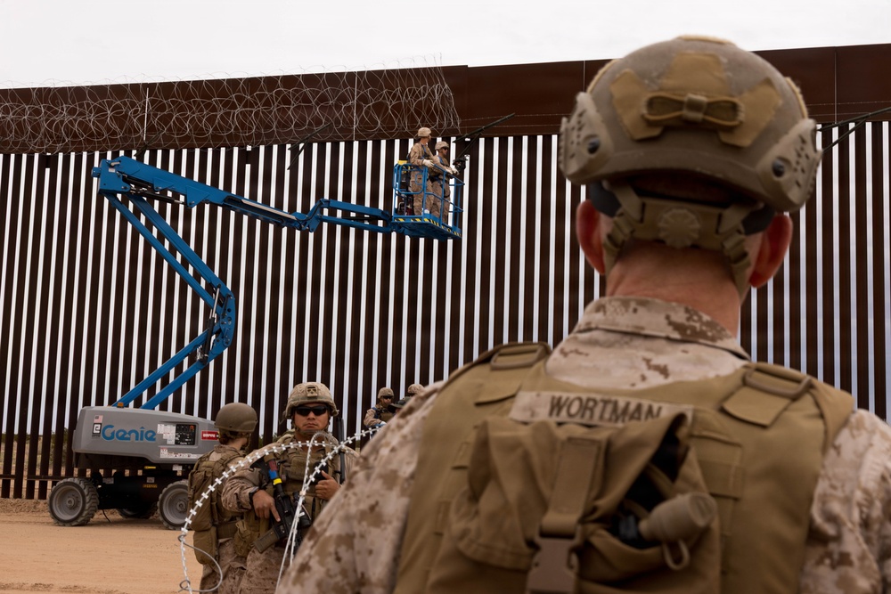 Lt. Gen. Wortman visits southern border