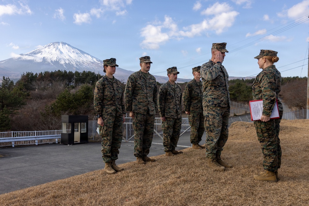 V16 Fleet Marine Force Pinning Ceremony