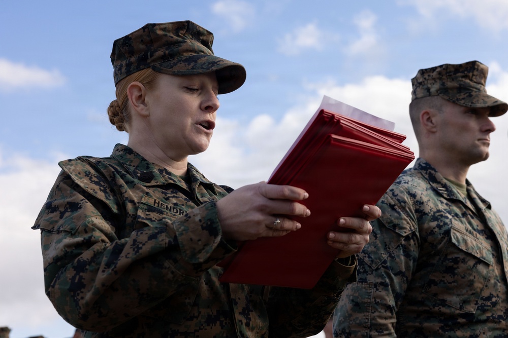 V16 Fleet Marine Force Pinning Ceremony