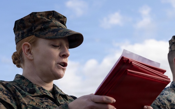 V16 Fleet Marine Force Pinning Ceremony