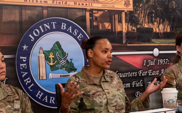 624th RSG commander hosts feedback breakfast to strengthen Airmen engagement