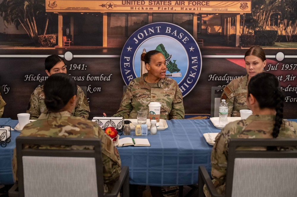 624th RSG commander hosts feedback breakfast to strengthen Airmen engagement