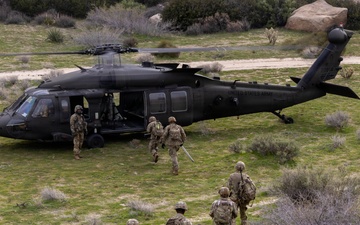 Airlift to NDA 5 sign emplacement operation