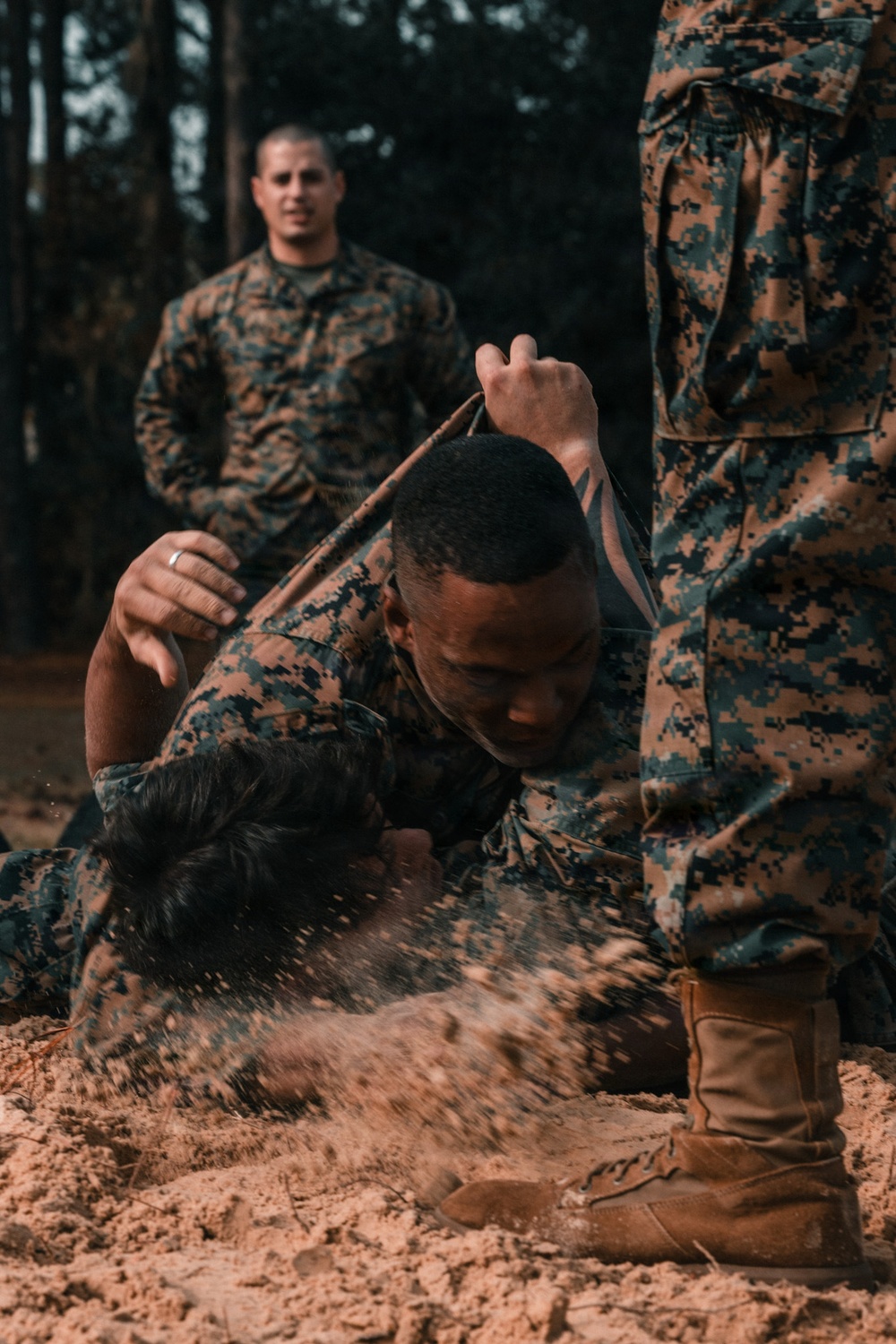 1st Battalion Squad Competition Ground Fighting