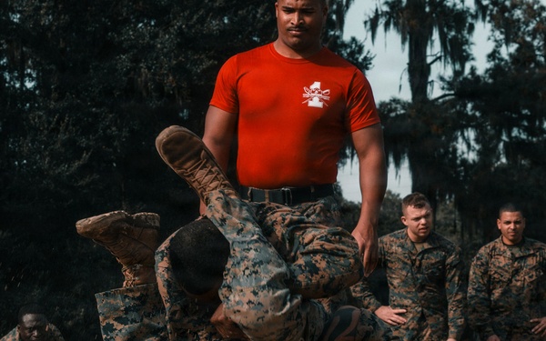 1st Battalion Squad Competition Ground Fighting