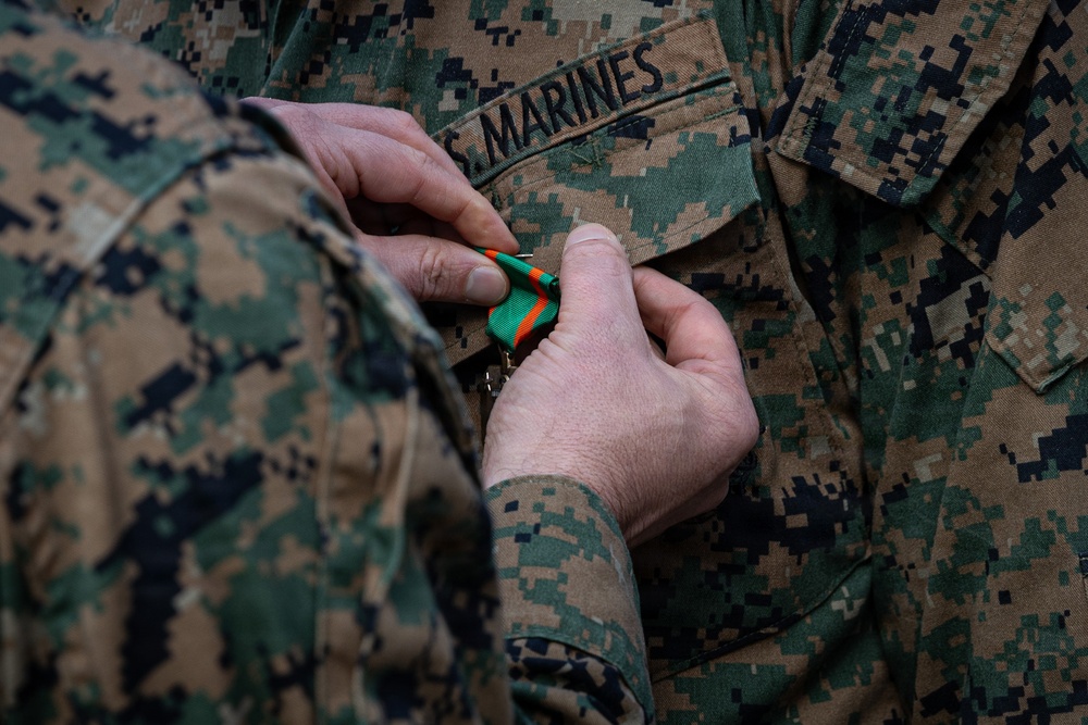 1st Battalion Squad Competition Award Ceremony