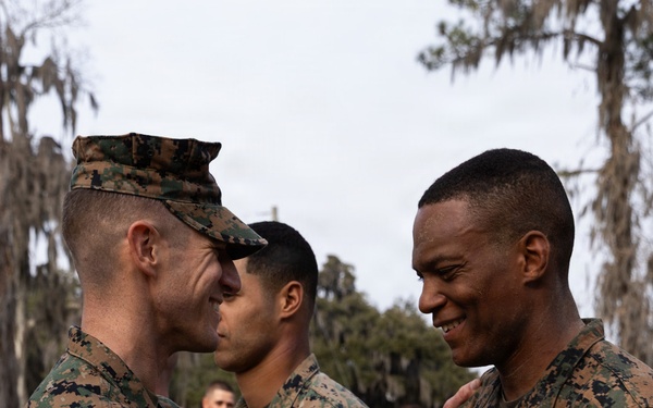 1st Battalion Squad Competition Award Ceremony