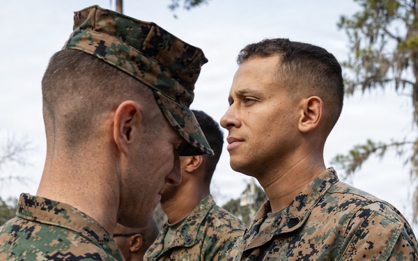 1st Battalion Squad Competition Award Ceremony