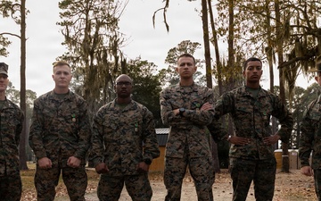 1st Battalion Squad Competition Award Ceremony