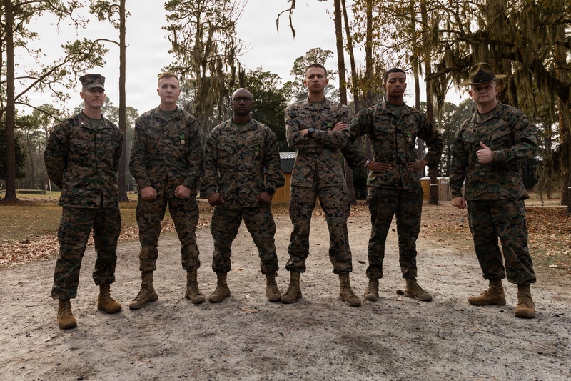 1st Battalion Squad Competition Award Ceremony