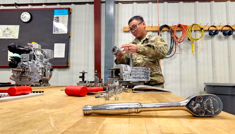 91J10 Quartermaster and Chemical Equipment Repairer Course at Fort McCoy