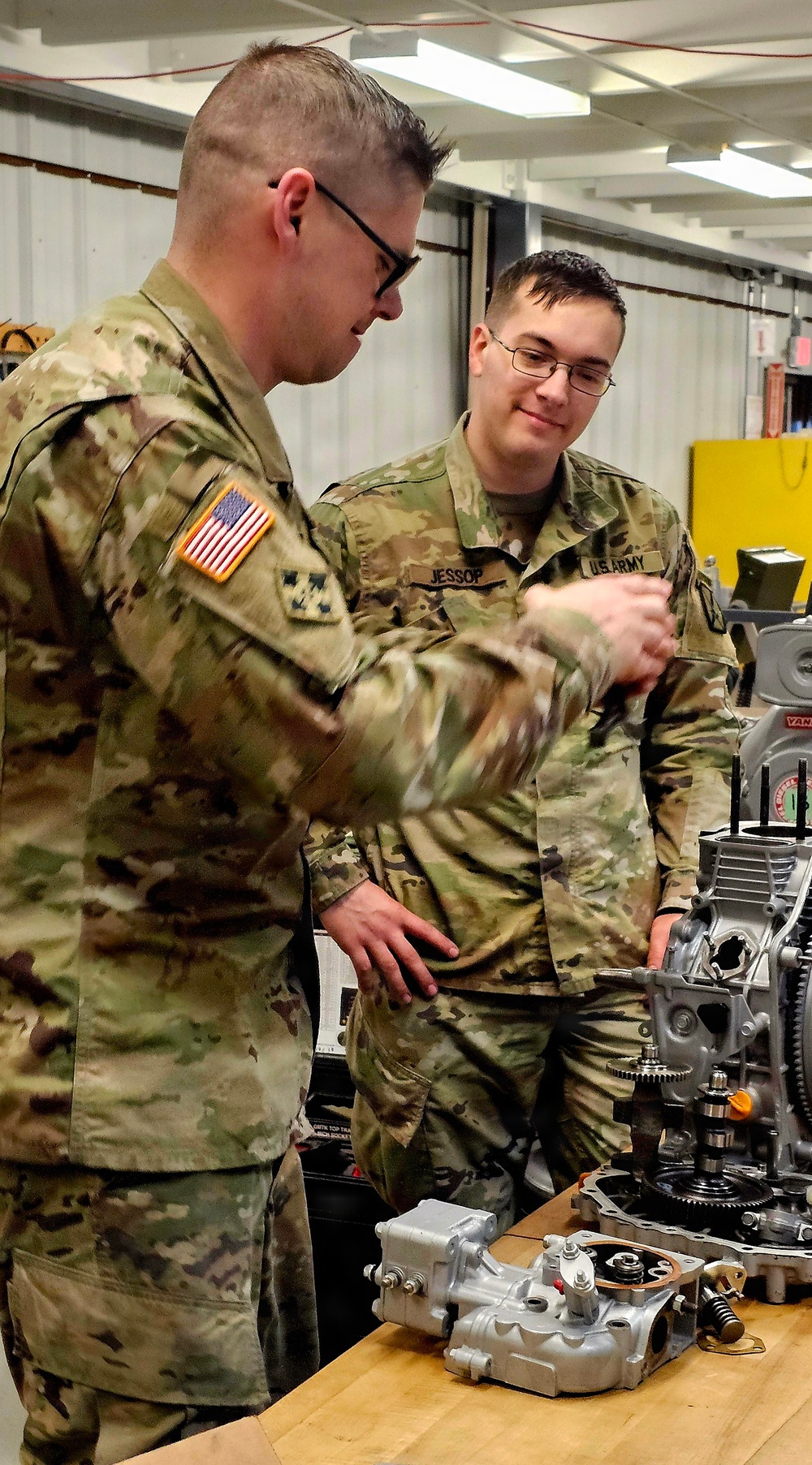 91J10 Quartermaster and Chemical Equipment Repairer Course at Fort McCoy