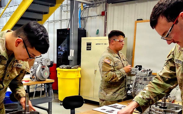91J10 Quartermaster and Chemical Equipment Repairer Course at Fort McCoy