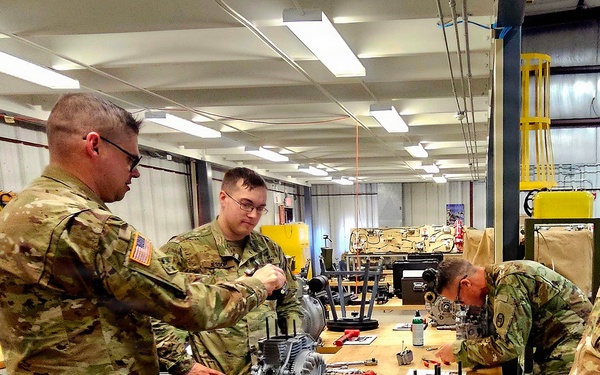 91J10 Quartermaster and Chemical Equipment Repairer Course at Fort McCoy