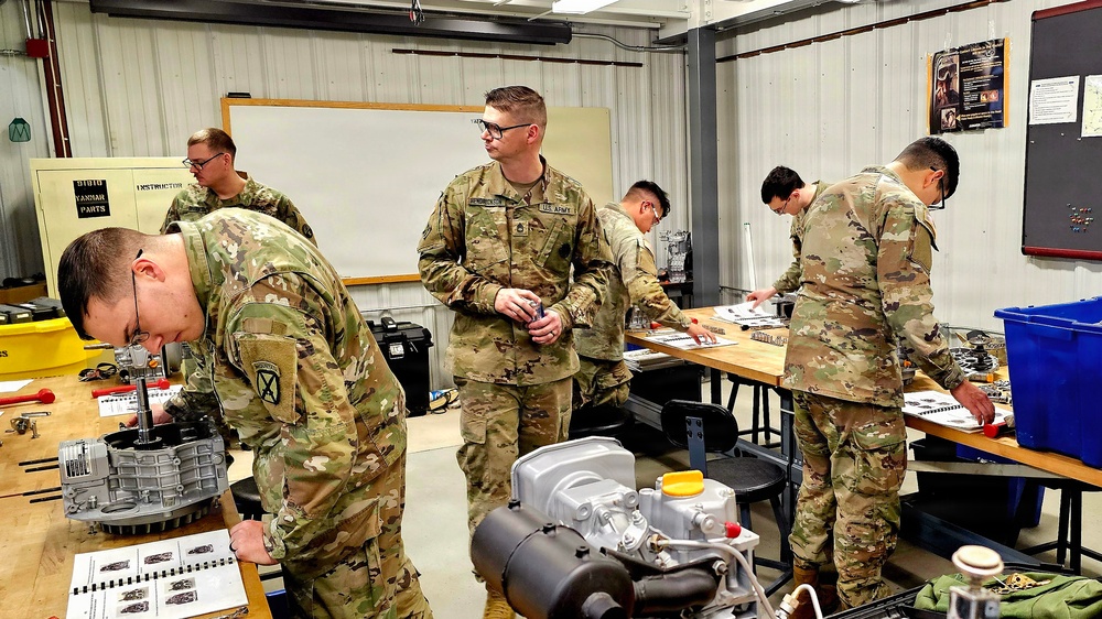 91J10 Quartermaster and Chemical Equipment Repairer Course at Fort McCoy