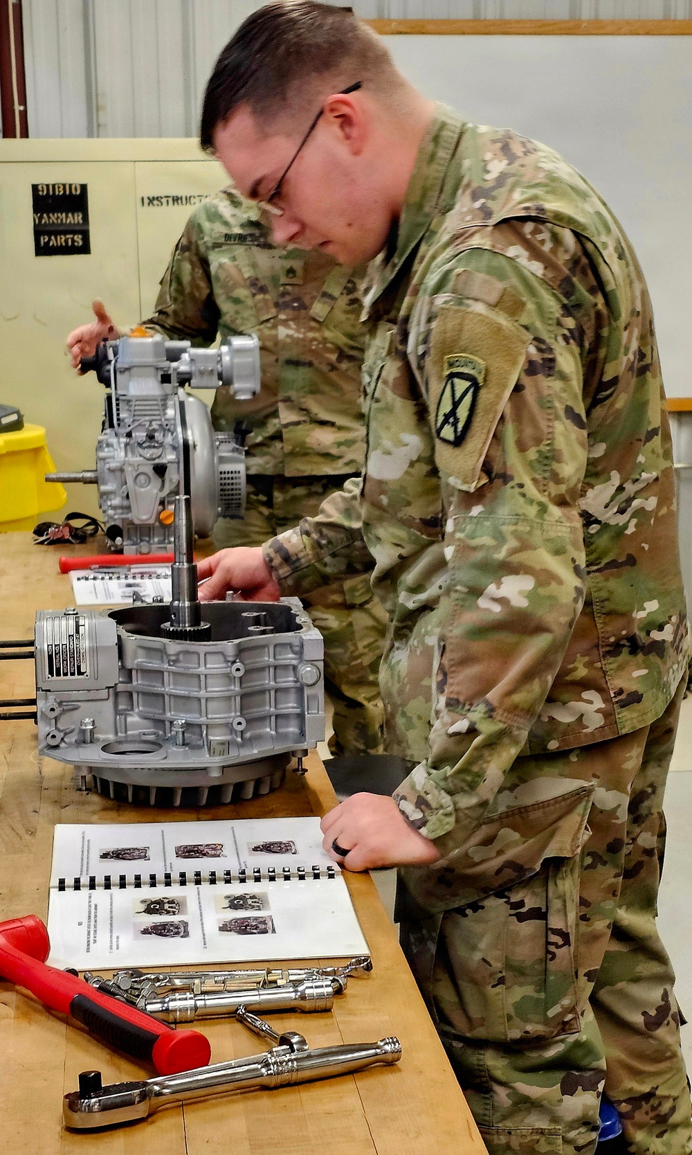 91J10 Quartermaster and Chemical Equipment Repairer Course at Fort McCoy
