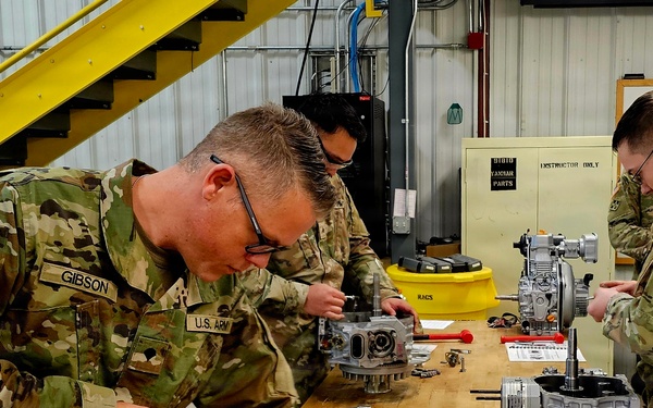 91J10 Quartermaster and Chemical Equipment Repairer Course at Fort McCoy