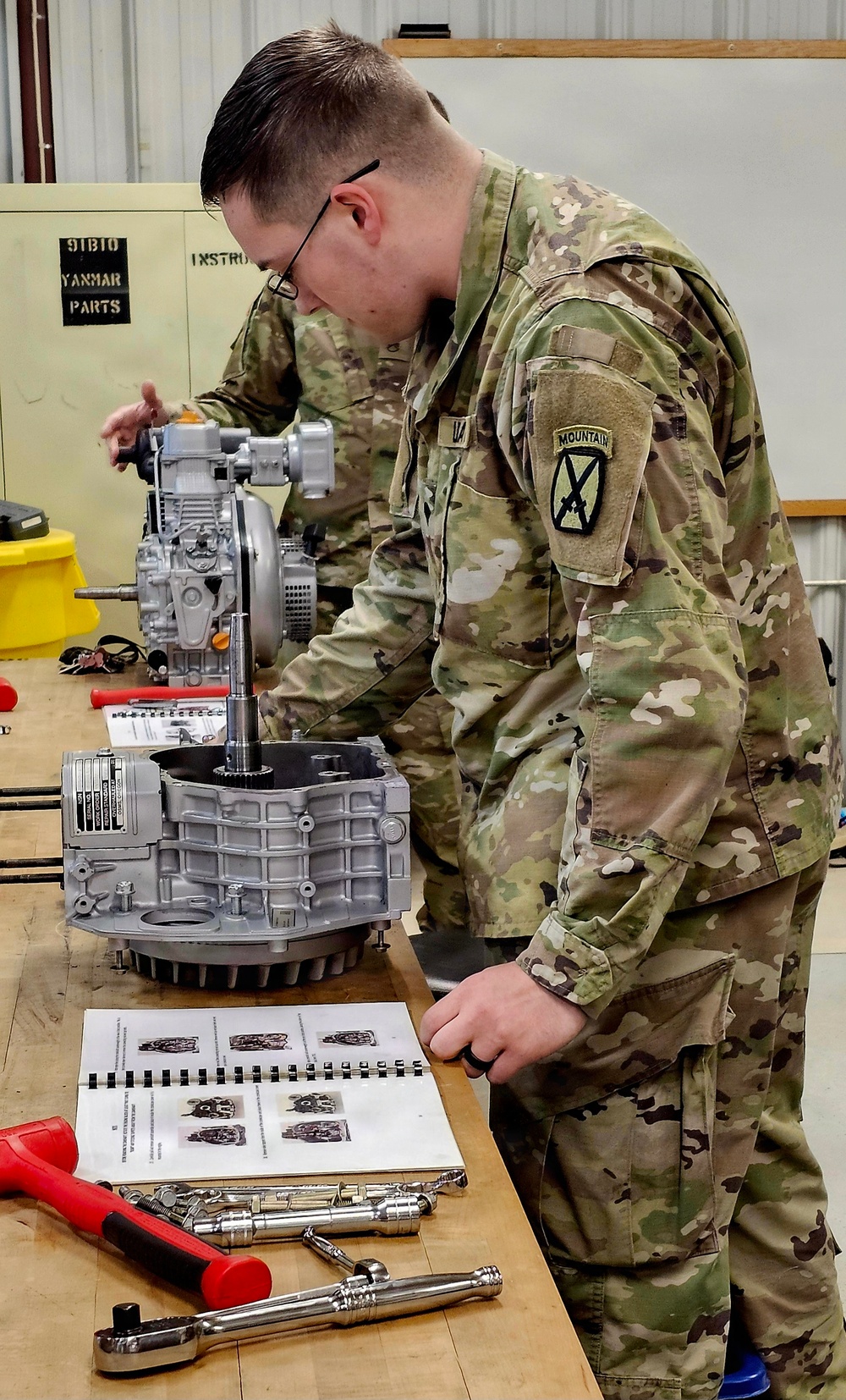 91J10 Quartermaster and Chemical Equipment Repairer Course at Fort McCoy