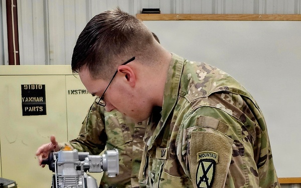 91J10 Quartermaster and Chemical Equipment Repairer Course at Fort McCoy