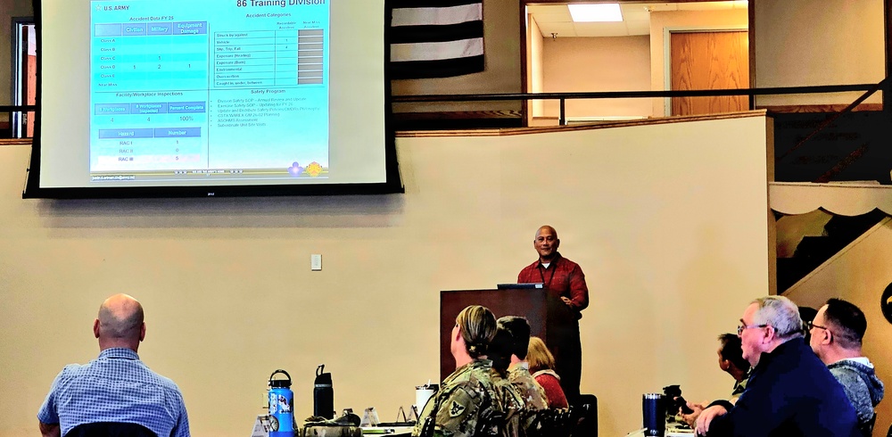 Fort McCoy holds January 2026 session of installation safety committee