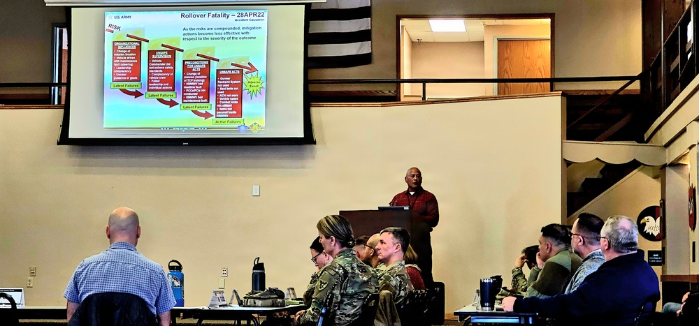 Fort McCoy holds January 2026 session of installation safety committee