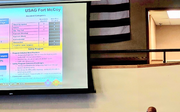 Fort McCoy holds January 2026 session of installation safety committee