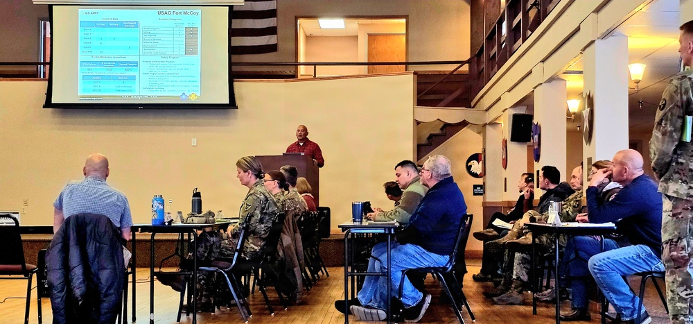 Fort McCoy holds January 2026 session of installation safety committee