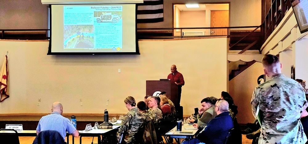 Fort McCoy holds January 2026 session of installation safety committee