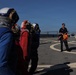 USS McFAUL Flight Deck Firefighting Drill