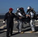 USS McFAUL Flight Deck Firefighting Drill