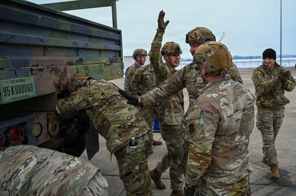 178th Wing Security Forces Strengthen Physical Readiness