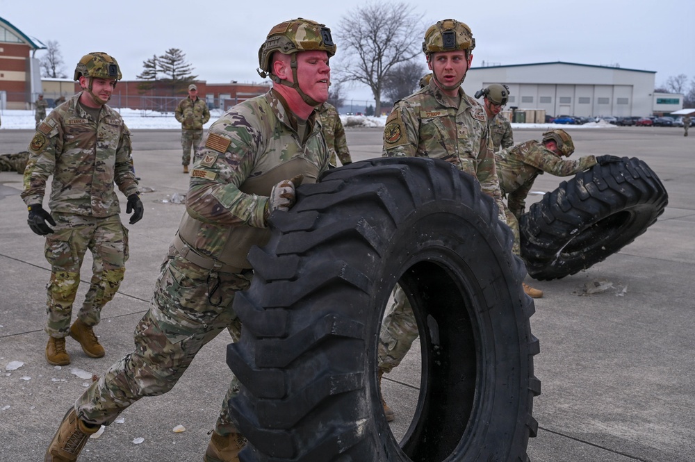 178th Wing Security Forces Strengthen Physical Readiness