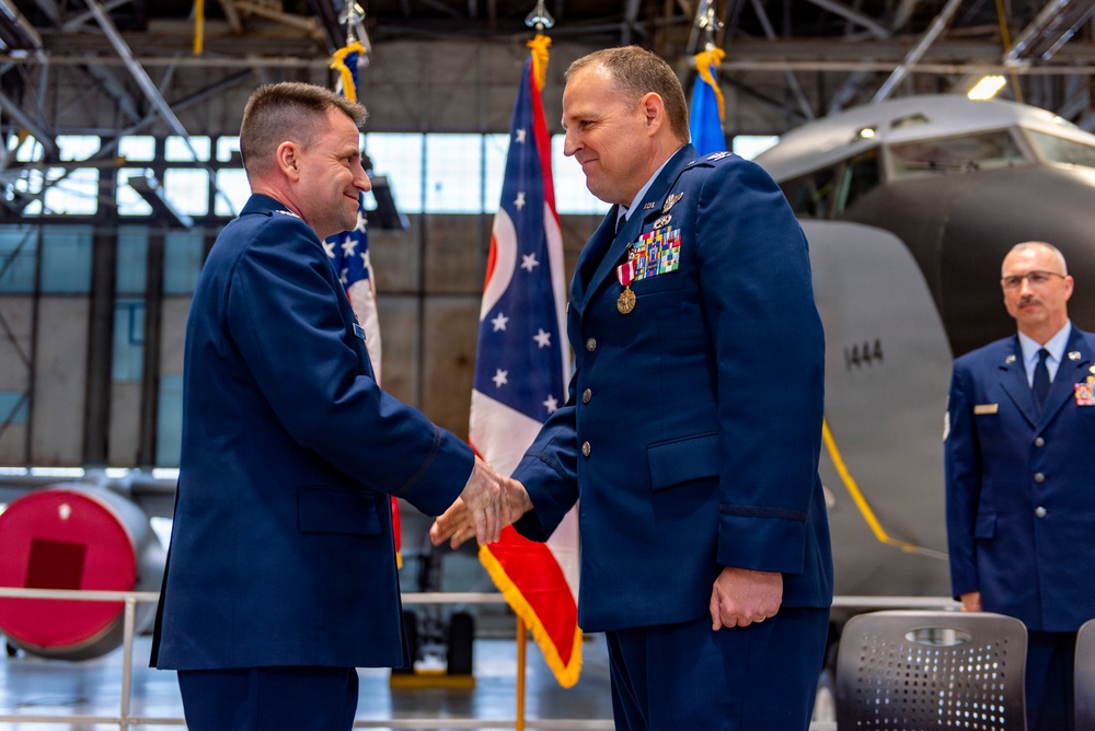 Boenisch assumes command of the 121st Maintenance Group