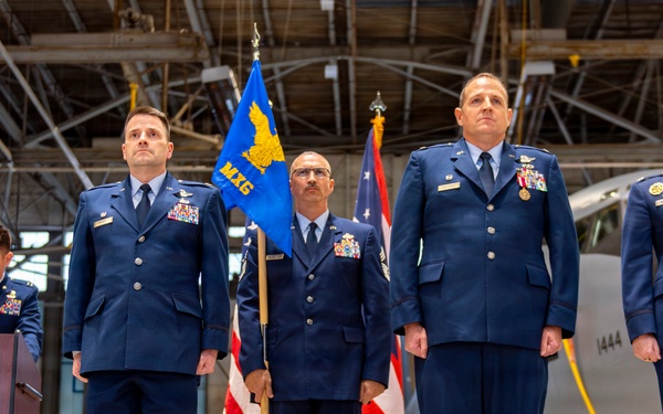 Boenisch assumes command of the 121st Maintenance Group