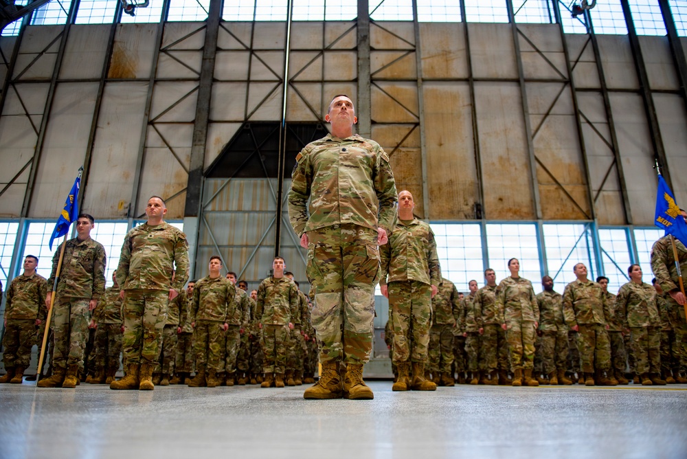 Boenisch assumes command of the 121st Maintenance Group