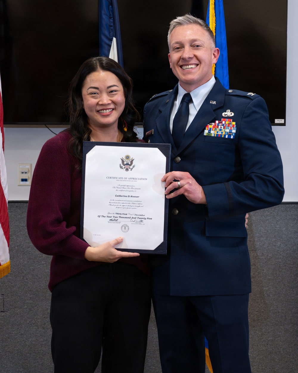 Col. Jason "Dono" Kneuer retirement