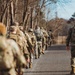 Bravo Company, 1-112 IN BN Conducts Ruck March During IDT