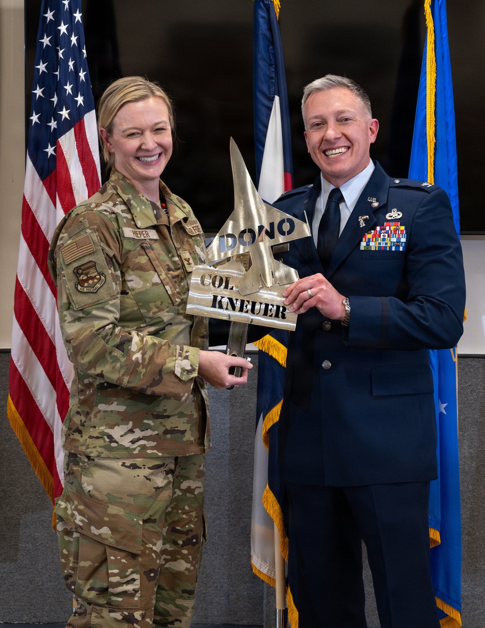 Col. Jason "Dono" Kneuer retirement