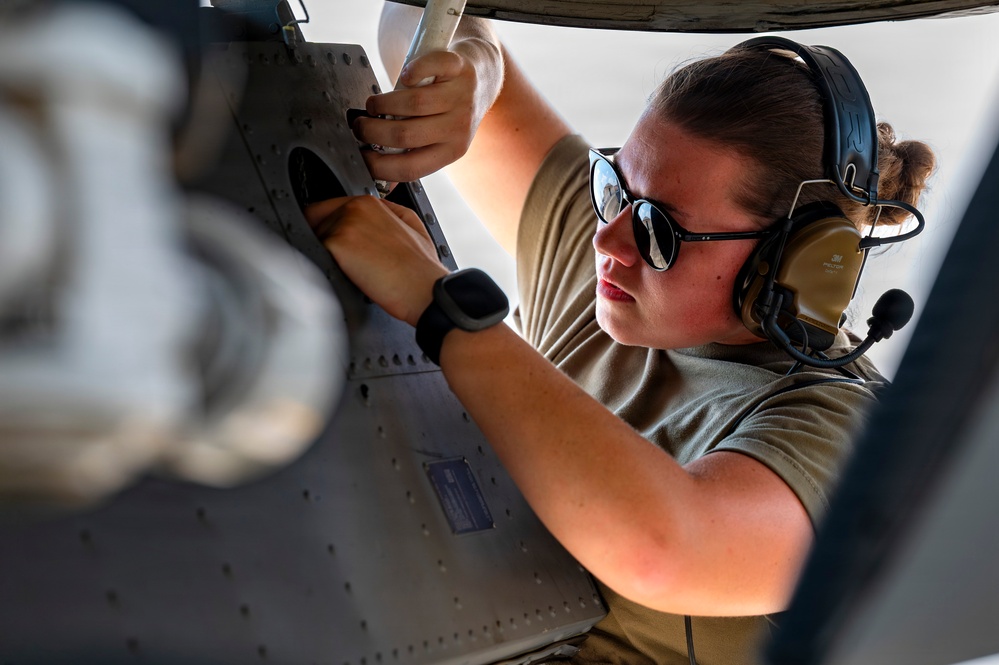 REFORPAC 25: KC-135 pre-flight