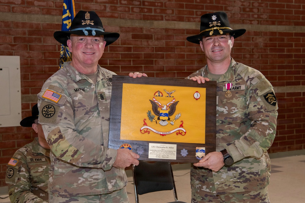 Oregon National Guard’s 3rd Battalion, 116th Cavalry Regiment Change of Command Ceremony