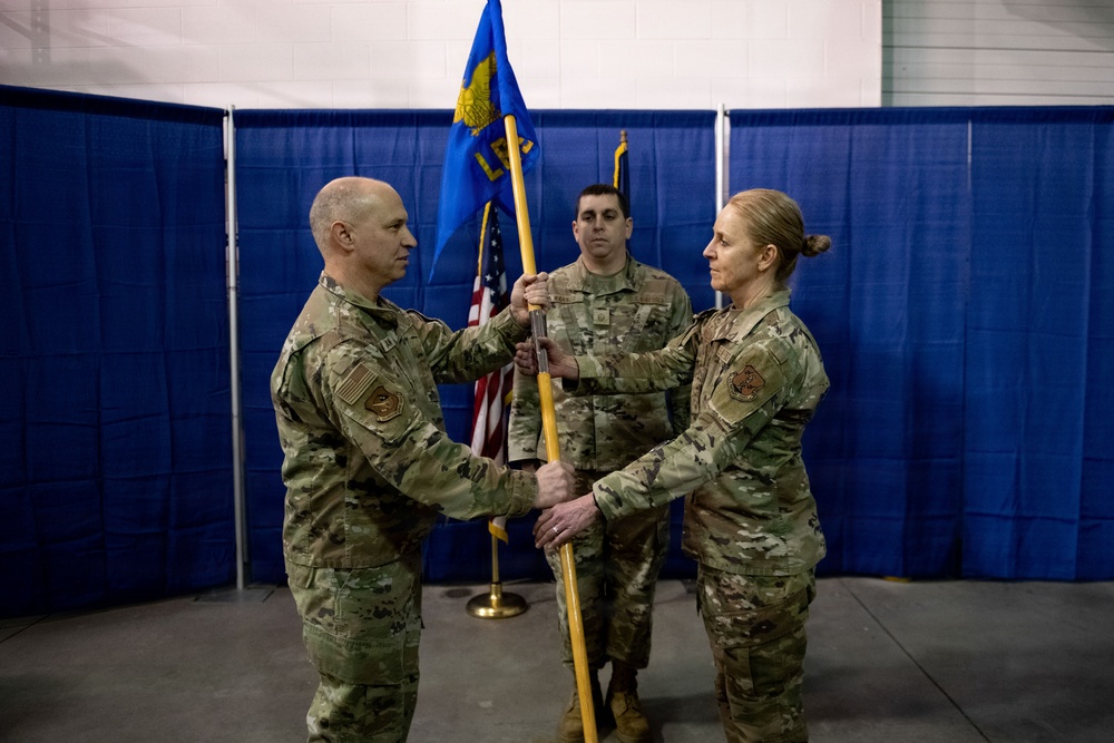 Wallace assumes command of Logistics Readiness Squadron