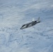 F-35A Lightning II departs after receiving mid-air refueling