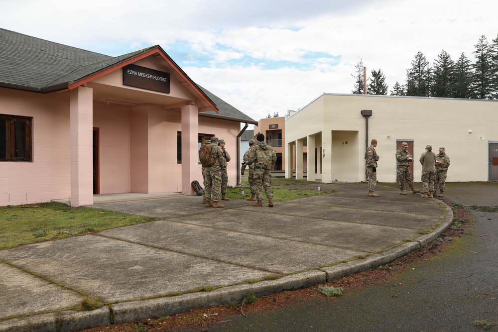 Washington National Guard military intelligence unit conducts field training exercise