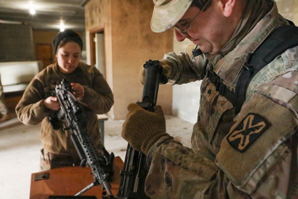 Washington National Guard military intelligence unit conducts field training exercise