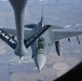 F-16 Fighting Falcon prepares to receive fuel from KC-135