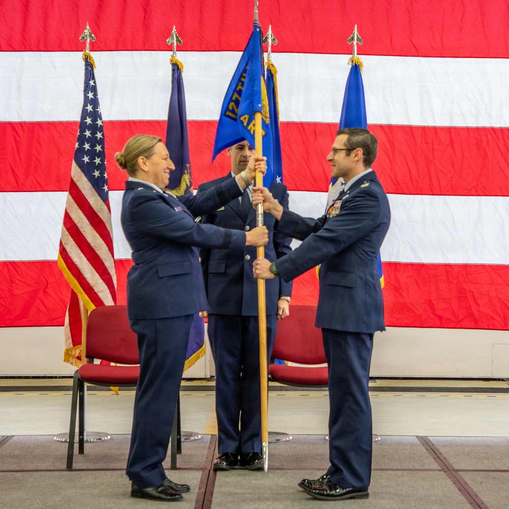 Kleiman Assumes Command of 127th Air Refueling Group