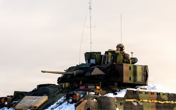 1st Cavalry Division Conducts Bradley Gunnery in Lithuania