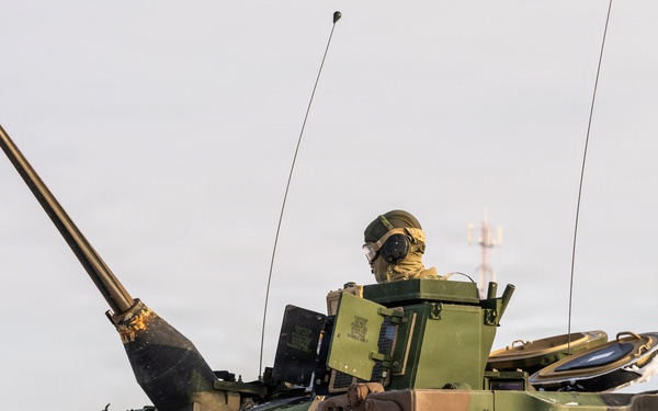 1st Cavalry Division Conducts Bradley Gunnery in Lithuania